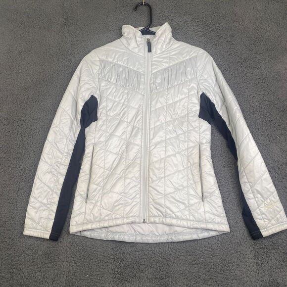 Patagonia Puffer Jacket Womens XS City Scamper Tailored Gray Lightweight Coat - Picture 1 of 14